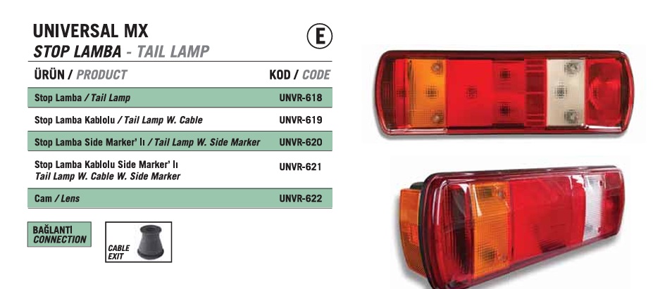 MX 2 STOP KUCUK SARILI  1540-M004R00-A